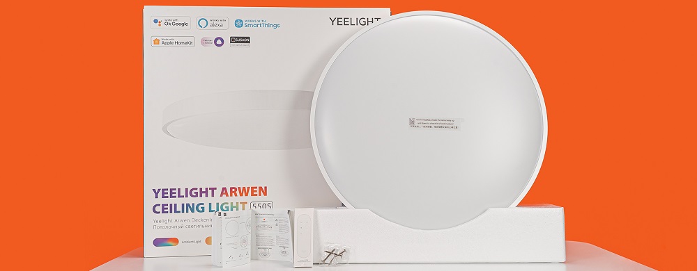 Умный светильник Yeelight Arwen Ceiling Light 550S потолочный White (YLXD013-A) 0200-2569 Arwen Ceiling Light 550S потолочный White (YLXD013-A) - фото 2