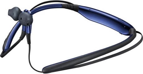 Беспроводные наушники с микрофоном Samsung Level U EO-BG920BBEGRU Blue Black 0406-0401 - фото 3