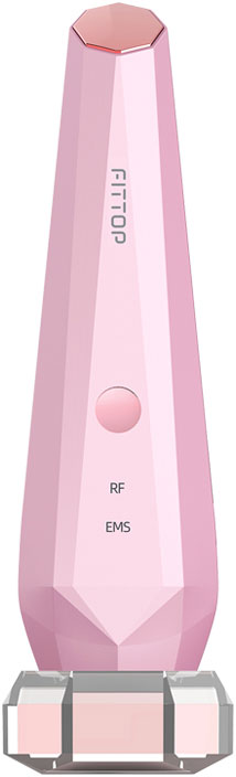 Косметологический аппарат FitTop L-Thermage RF/EMS для подтяжки лица Розовый