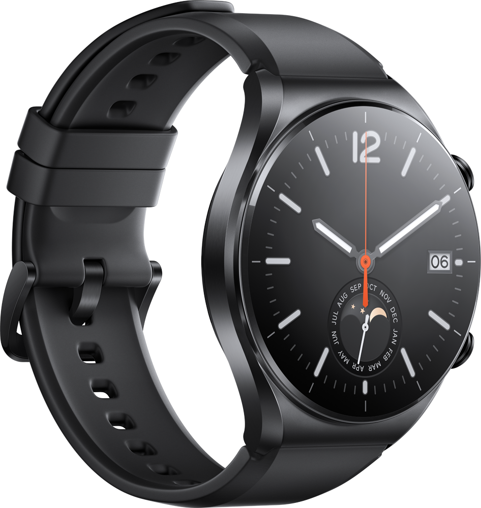 Часы Xiaomi Watch S1 GL Черные 0200-3064 - фото 2