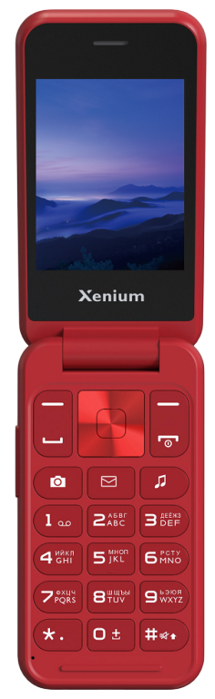 

Мобильный телефон Xenium, X680 Красный
