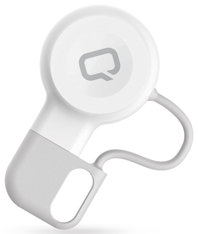 Беспроводное зарядное устройство Qumo PowerAid Qi для Apple Watch  Grey 0400-1778 - фото 1