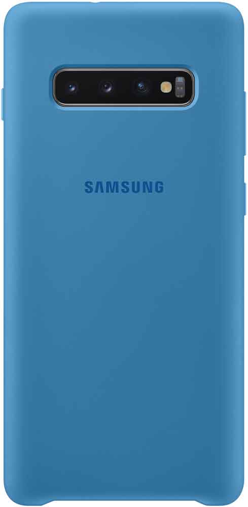 

Клип-кейс Samsung, Galaxy S10 Plus TPU EF-PG975TLEGRU Blue