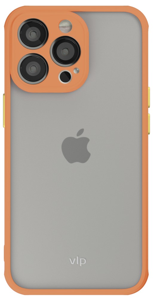 Клип-кейс VLP iPhone 13 Pro Matte Case Orange чехол для iphone 13 promax кейс для айфон 13 промакс накладка на iphone 13 pro max vlp