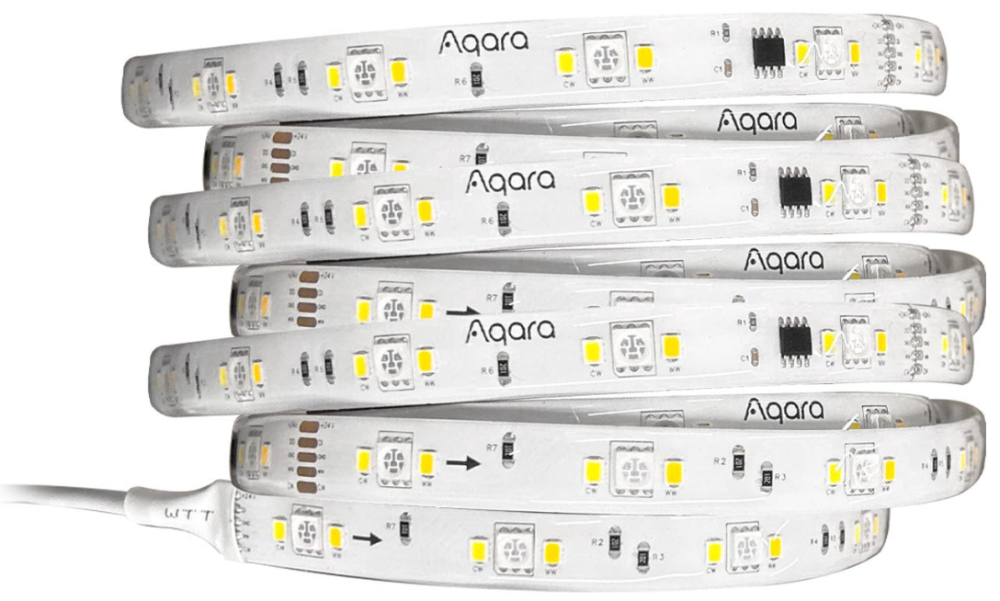 Умная светодиодная лента Aqara умная светодиодная лента xiaomi lightstrip pro bhr4119gl