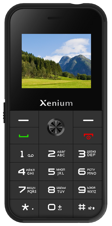 

Мобильный телефон Xenium, X718 Черный