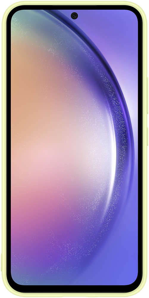 Чехол-накладка Samsung Galaxy A54 Silicone Case Лайм 0319-1041 EF-PA546TGEGRU - фото 3
