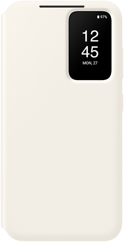 Чехол-книжка Samsung Galaxy S23 Smart View Wallet Case Кремовый (EF-ZS911CUEGRU)