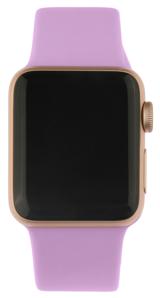 Ремешок для умных часов InterStep Sport Apple Watch 38/40мм силиконовый Purple 0400-1732 Sport Apple Watch 38/40мм силиконовый Purple - фото 4