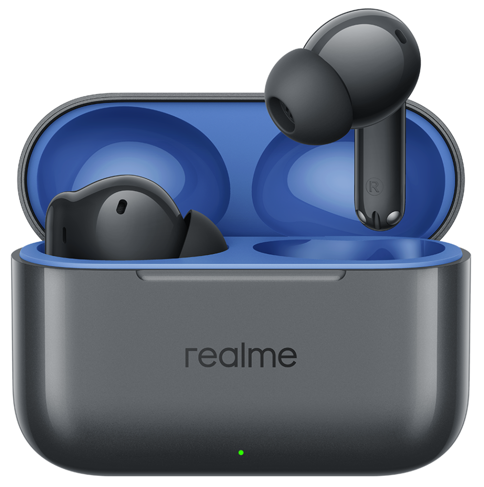 

Беспроводные наушники realme, Buds T200 Серые