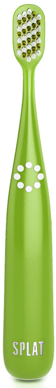 Зубная щетка Splat Junior с ионами серебра, инновационная мягкая Зеленая 7000-3018 - фото 1