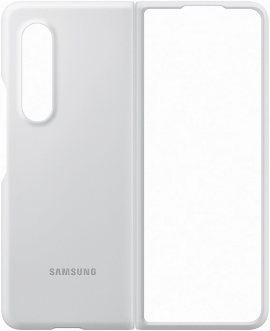 Клип-кейс Samsung Galaxy Z Fold3 Silicone Cover White (EF-PF926TWEGRU) 0313-9168 Galaxy Z Fold3 Silicone Cover White (EF-PF926TWEGRU) - фото 1