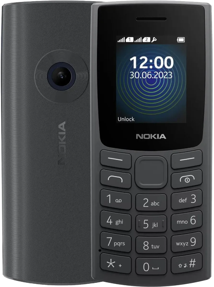 Nokia 110 TA-1567 Dual sim Древесный уголь