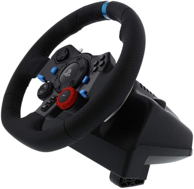 Игровой руль Logitech G29 Driving Force Racing Wheel for PS5 and PS4 Black 1800-1260 PC, PS4, PS5 - фото 4