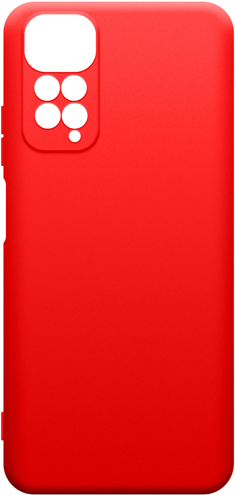 Чехол-накладка Borasco Xiaomi Redmi Note 11 Microfiber Красный