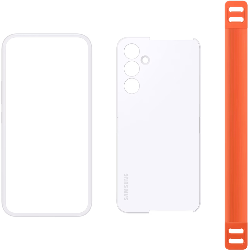 Чехол-накладка Samsung Galaxy A54 Haze Grip Case Белый 0319-1010 EF-XA546CWEGRU - фото 6
