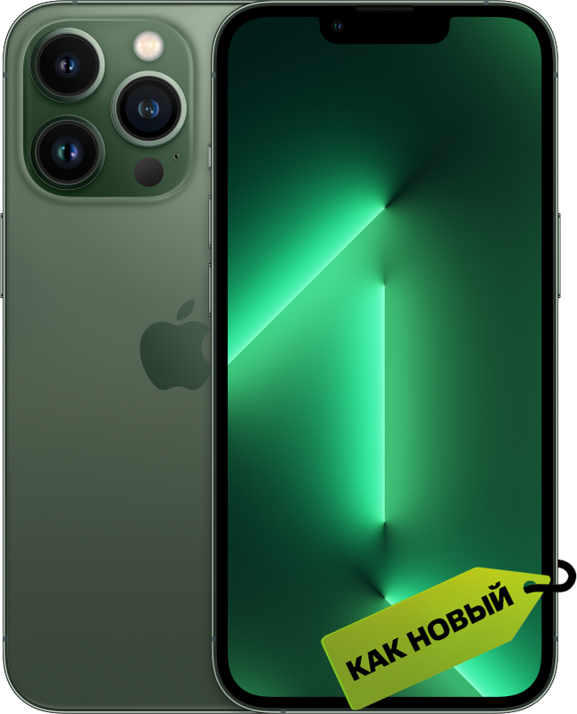 

Смартфон Apple, Phone 13 Pro 128Gb Альпийский зелёный «Как новый»