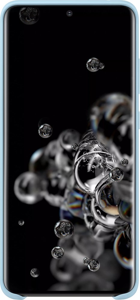 Клип-кейс Samsung Galaxy S20 Ultra силиконовый Light Blue (EF-PG988TLEGRU) 0313-8411 Galaxy S20 Ultra силиконовый Light Blue (EF-PG988TLEGRU) - фото 3
