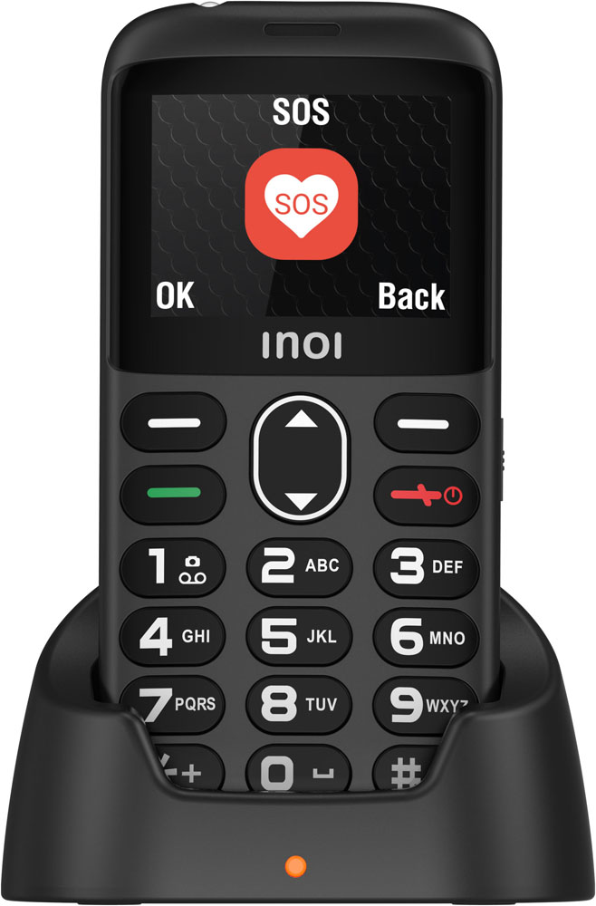 Мобильный телефон INOI 118B Dual sim Чёрный 0101-8132 - фото 2