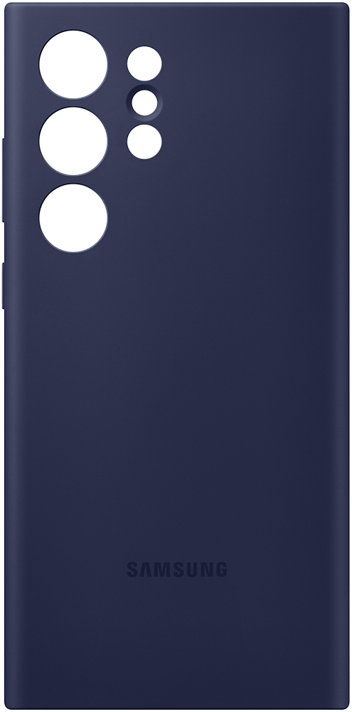 Чехол-накладка Samsung Galaxy S23 Ultra Silicone Case Темно-синий (EF-PS918TNEGRU) 0319-0929 Galaxy S23 Ultra Silicone Case Темно-синий (EF-PS918TNEGRU) - фото 1