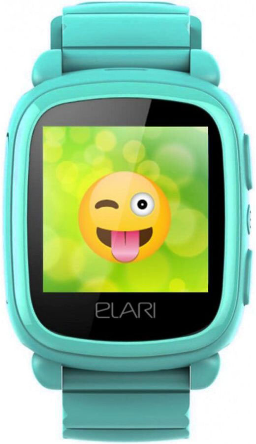 Детские часы Elari KidPhone 2 с GPS трекером Green 0200-1897 - фото 2