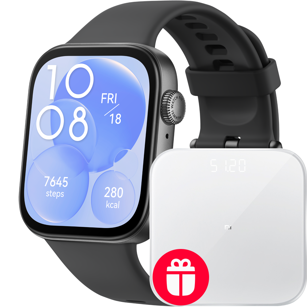 

Часы HUAWEI, Watch FIT 3 Solo-B09S Чёрные