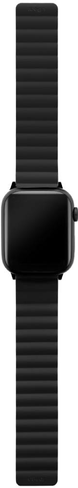 Ремешок для умных часов uBear Mode для Apple Watch 42|44|45|49 mm силиконовый Черный (WB08BL01ML-AW) 0400-2400 - фото 3