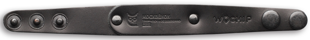 Браслет RFID Москвенок WCH PS1 RU кожаный Black 7000-0333 - фото 2