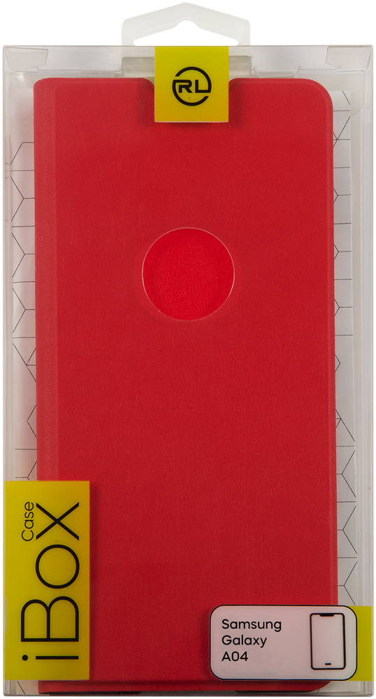 Чехол-книжка RedLine для Samsung Galaxy A04 Красный 0319-0830 - фото 5