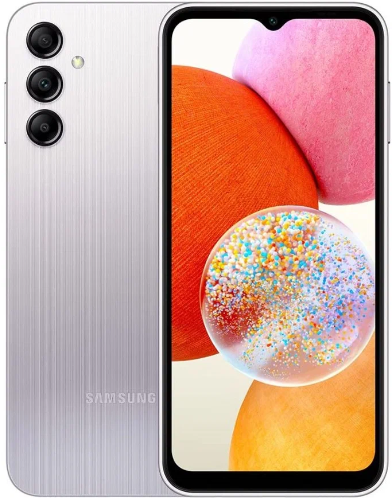 

Смартфон Samsung, Galaxy A14 4/128 Гб LTE Серебристый «Как новый»