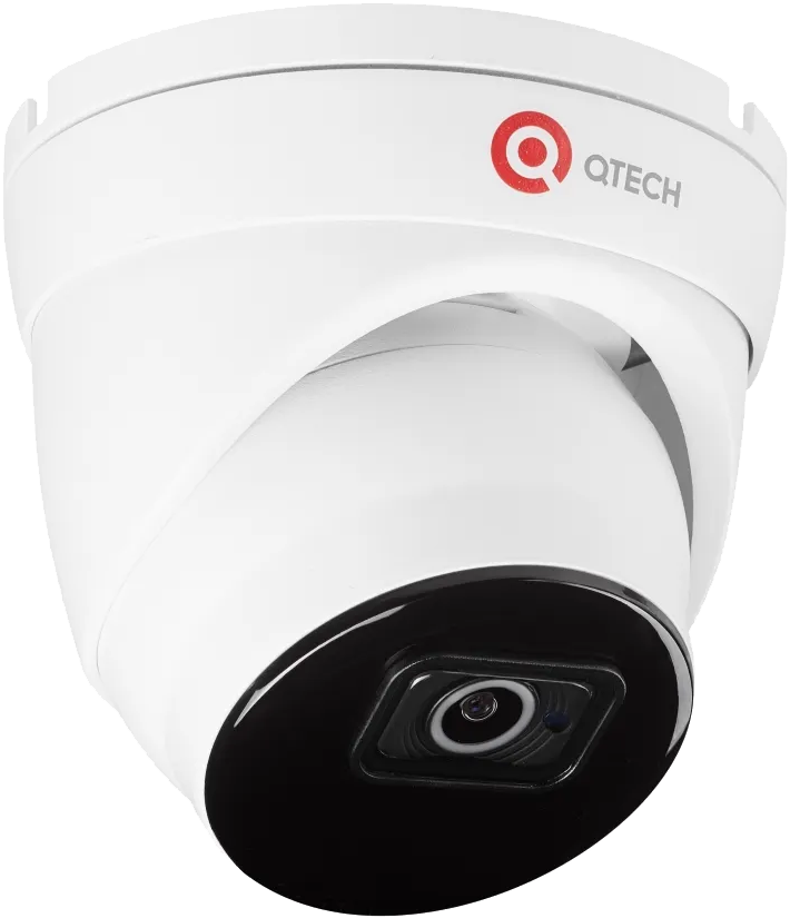 IP-камера QTECH шар в стакане QVC-IPC-R502SM ip облачная wi fi уличная камера видеонаблюдения qtech qvc ipc 201lw 2 8мм
