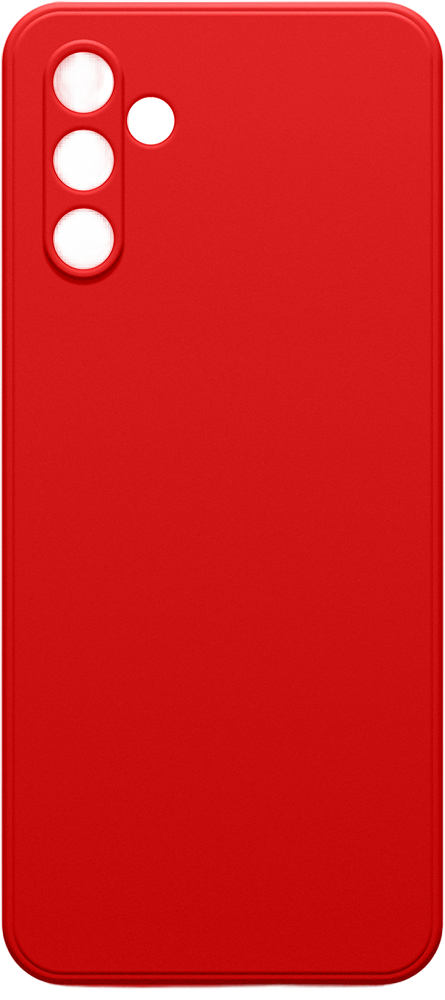 Чехол-накладка Borasco Samsung Galaxy A04s Microfiber Красный чехол mypads фк енисей красноярск для samsung galaxy s5 mini задняя панель накладка бампер