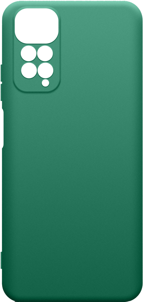 Чехол-накладка Borasco Xiaomi Redmi Note 11 Microfiber Зеленый опал