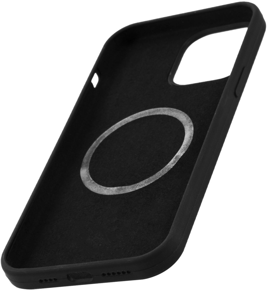 Клип-кейс UNBROKE iPhone 13 Pro Max Liquid Silicone MagSafe черный 0313-9269 - фото 2