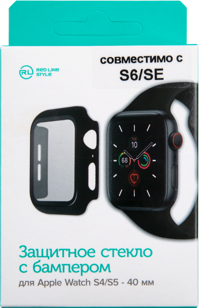 Стекло защитное RedLine стекло защитное vlp для apple watch ultra 49mm олеофобное