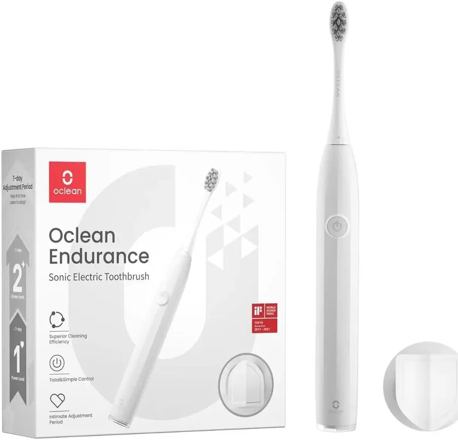 Электрическая зубная щетка Oclean Endurance Белая 7000-5312 - фото 3