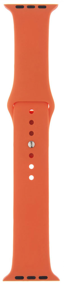 Ремешок для умных часов InterStep Sport Apple Watch 42/44мм силиконовый Orange 0400-1714 Sport Apple Watch 42/44мм силиконовый Orange - фото 6