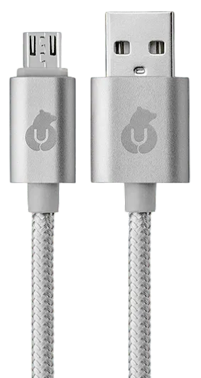 uBear Cord Micro-USB USB-A до 2А Серый