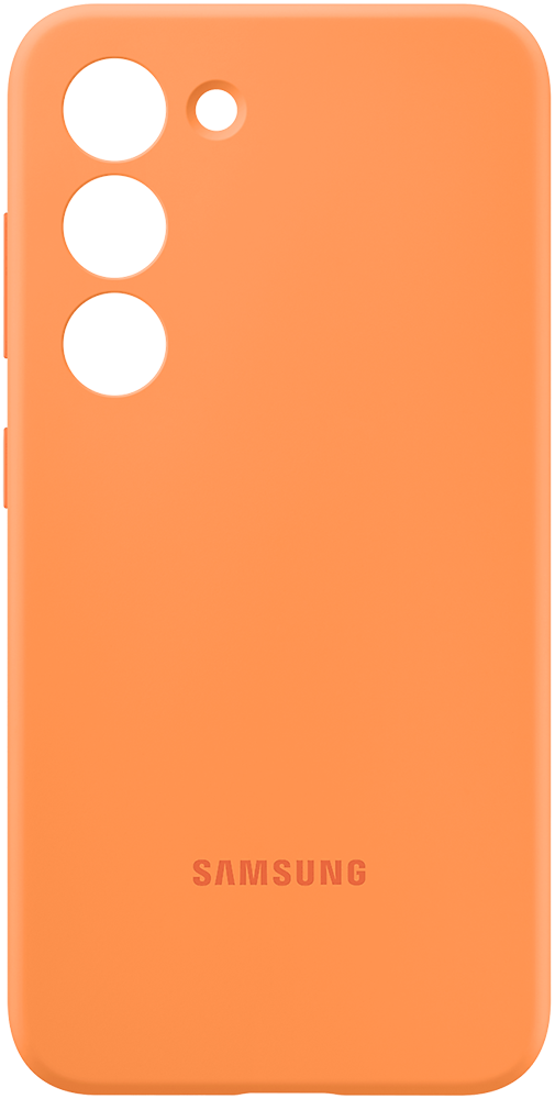 Чехол-накладка Samsung Galaxy S23 Silicone Case Оранжевый (EF-PS911TOEGRU) 0319-0963 Galaxy S23 Silicone Case Оранжевый (EF-PS911TOEGRU) - фото 1