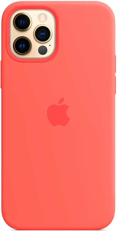 Клип-кейс Apple iPhone 12/12 Pro MagSafe силиконовый Розовый цитрус (MHL03ZE/A) 0313-8769 MHL03ZE/A iPhone 12/12 Pro MagSafe силиконовый Розовый цитрус (MHL03ZE/A) iPhone 12, iPhone 12 Pro - фото 2