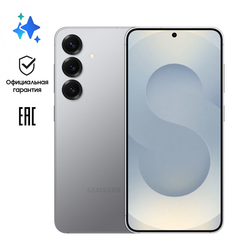 

Смартфон Samsung, Galaxy S25 Plus 12/512 Гб 5G Серебристый (S936)