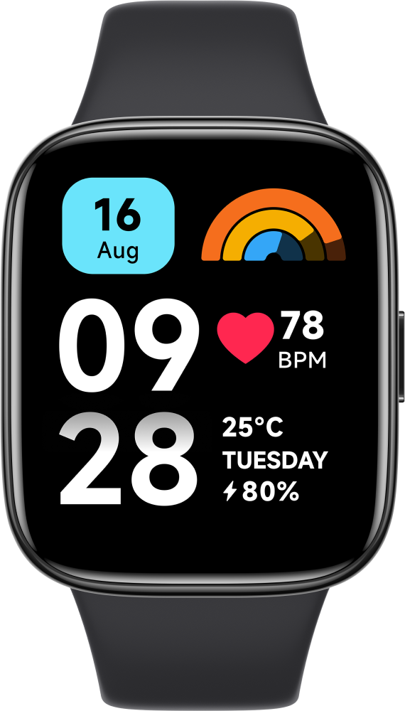 Часы Xiaomi умные часы redmi watch 3 active gray