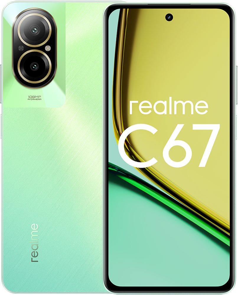 Смартфон realme C67 6/128 Гб Зеленый