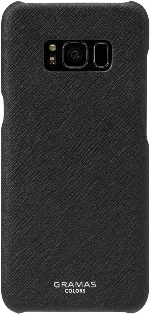 

Клип-кейс Gramas Samsung Galaxy S8 сафьяно Black, Samsung Galaxy S8 сафьяно Black