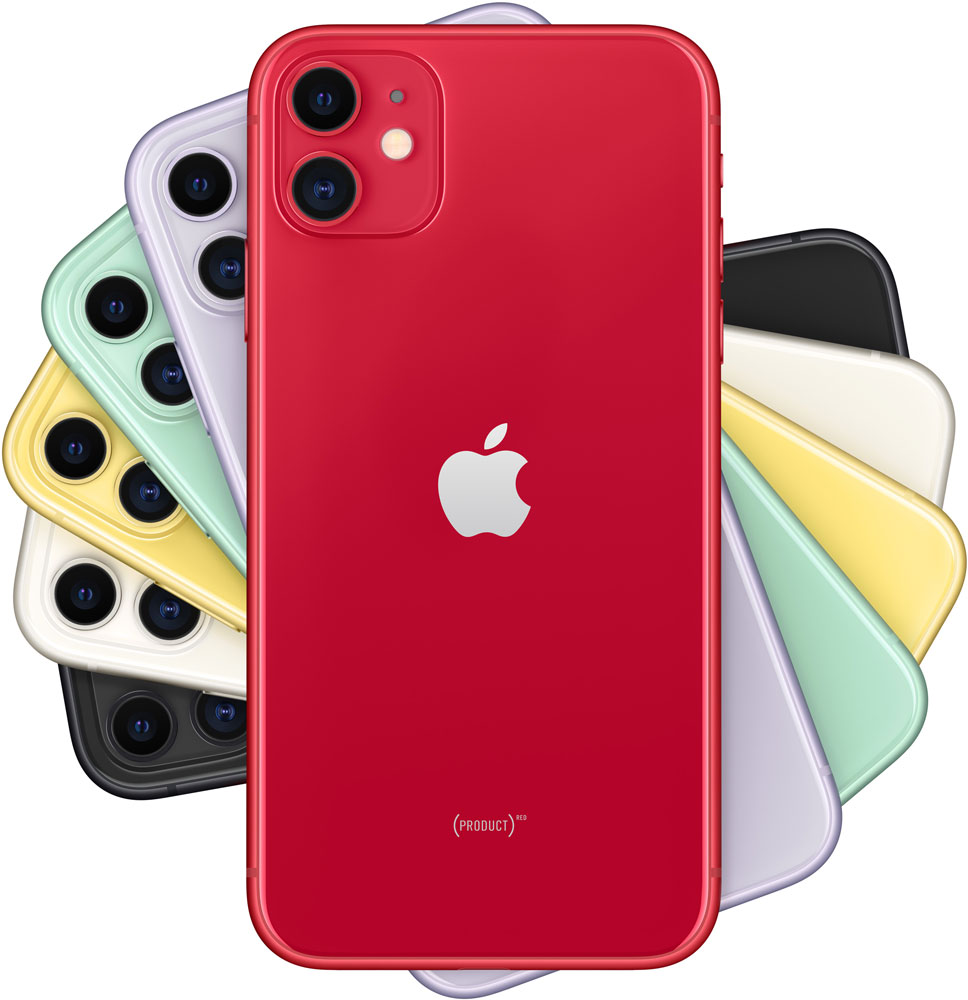 Смартфон Apple iPhone 11 256Gb Красный 0101-6895 - фото 2