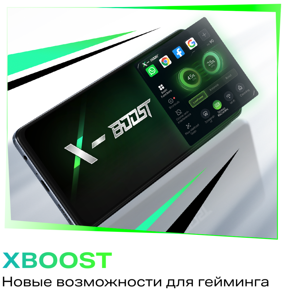 Смартфон Infinix HOT 40 Pro 8/256 Гб Синий 3100-1760 HOT 40 Pro 8/256 Гб Синий - фото 3