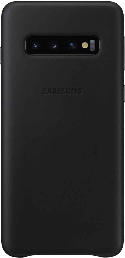 

Клип-кейс Samsung, Galaxy S10 EF-VG973L кожа Black