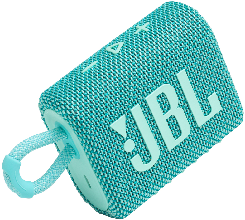 Портативная акустическая система JBL GO 3 Turquoise 0406-1306 - фото 3
