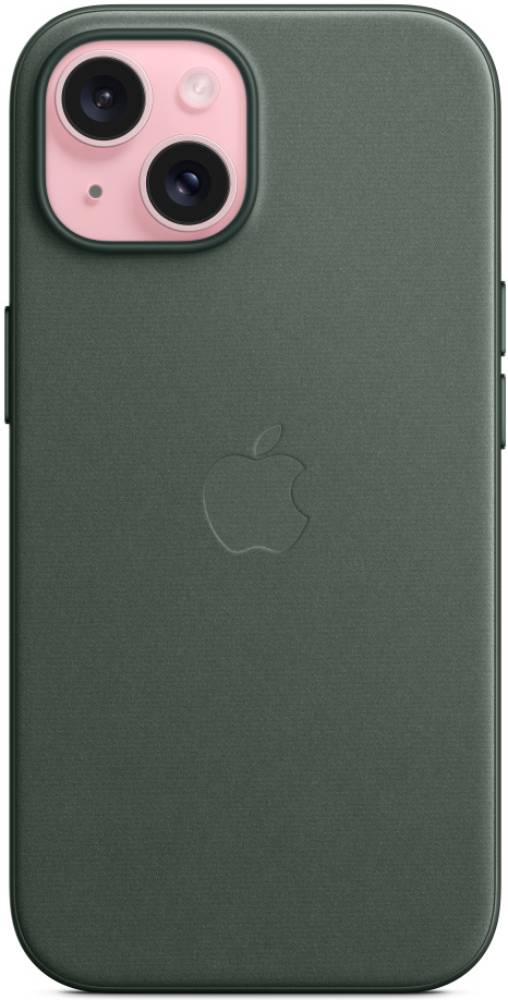 Чехол-накладка Apple iPhone 15 Plus FineWoven Case with MagSafe Вечнозеленый 3100-0092 iPhone 15 Plus - фото 4