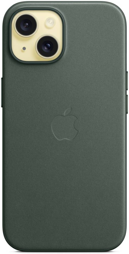 Чехол-накладка Apple iPhone 15 Plus FineWoven Case with MagSafe Вечнозеленый 3100-0092 iPhone 15 Plus - фото 3